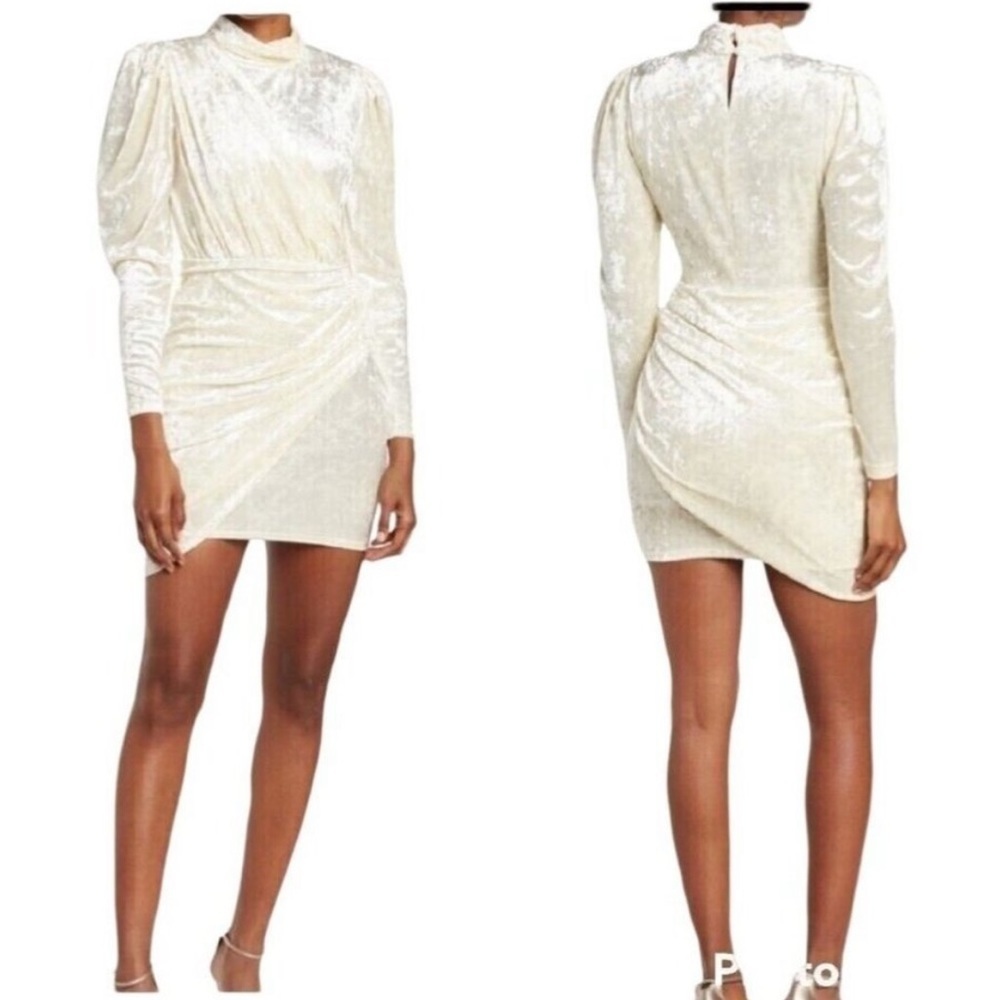 Ronny Kobo Adalee Dress In Ivory
